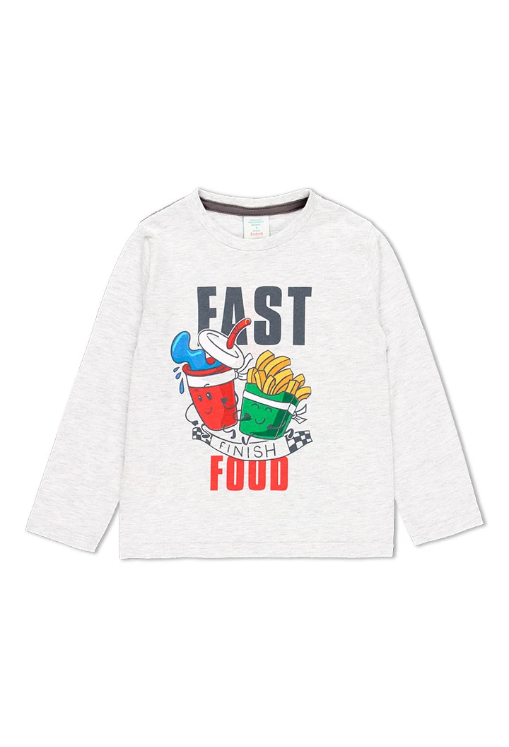 T-Shirt tricot manche longue pour garçon
