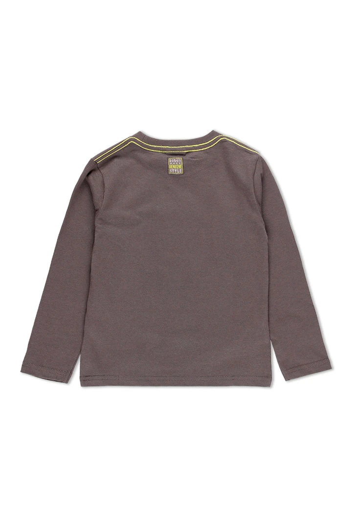 T-Shirt tricot manche longue pour garçon