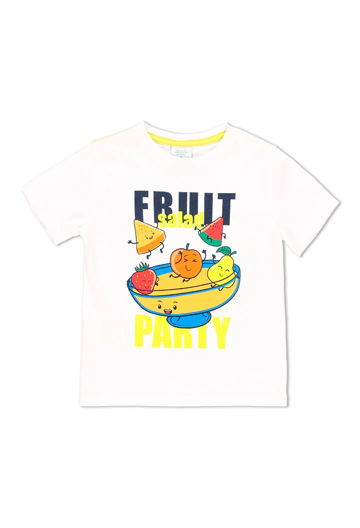 T-Shirt tricot manche courte pour garçon