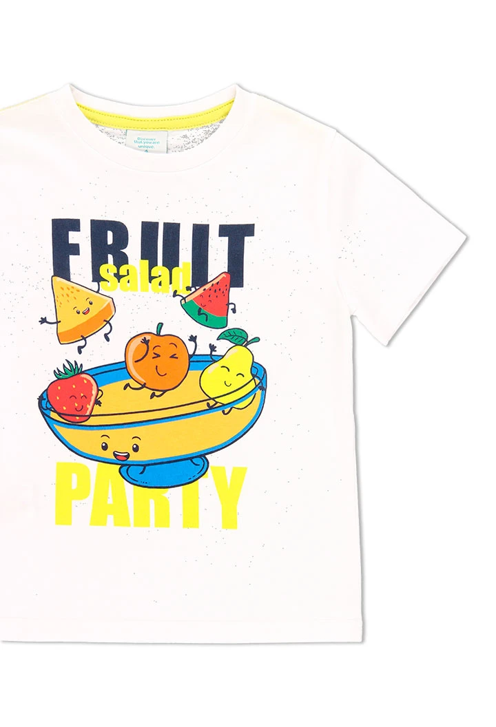 T-Shirt tricot manche courte pour garçon