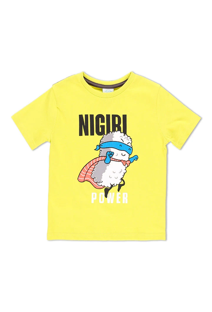 T-Shirt tricot manche courte pour garçon