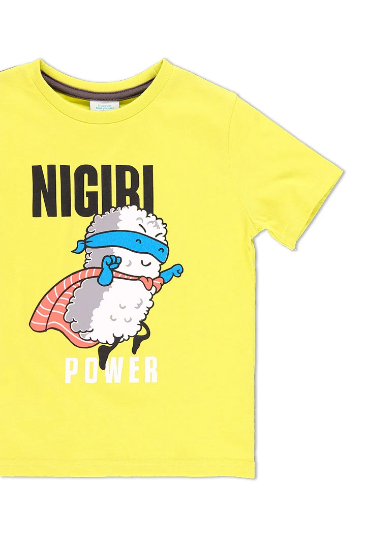 T-Shirt tricot manche courte pour garçon