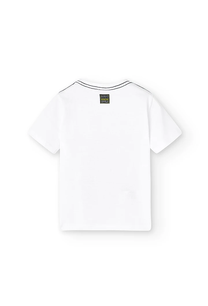 T-Shirt gestrickt kurze ärmel für junge