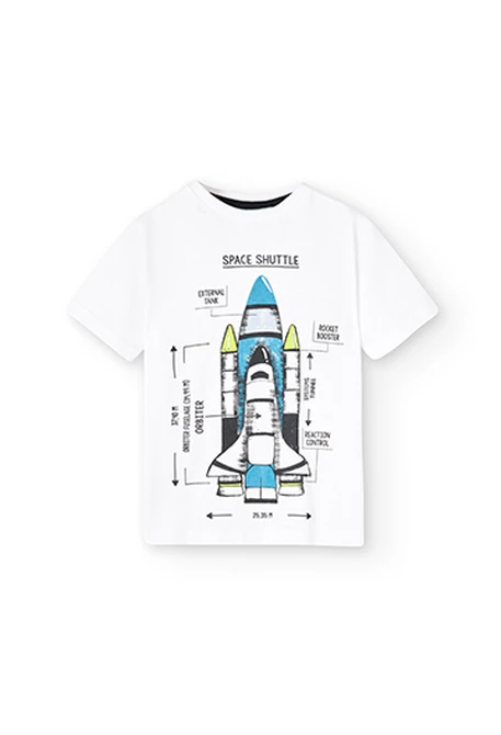 T-Shirt tricot manche courte pour garçon