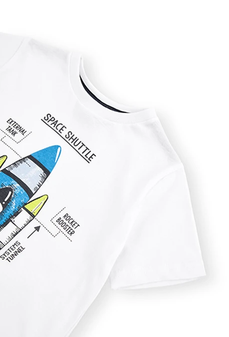 T-Shirt tricot manche courte pour garçon