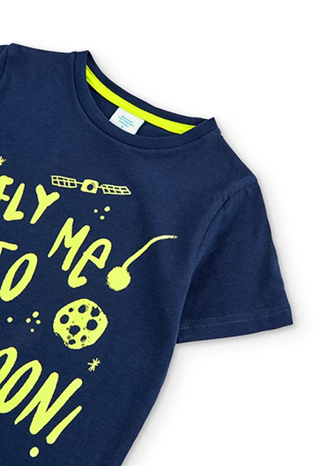 T-Shirt tricot manche courte pour garçon