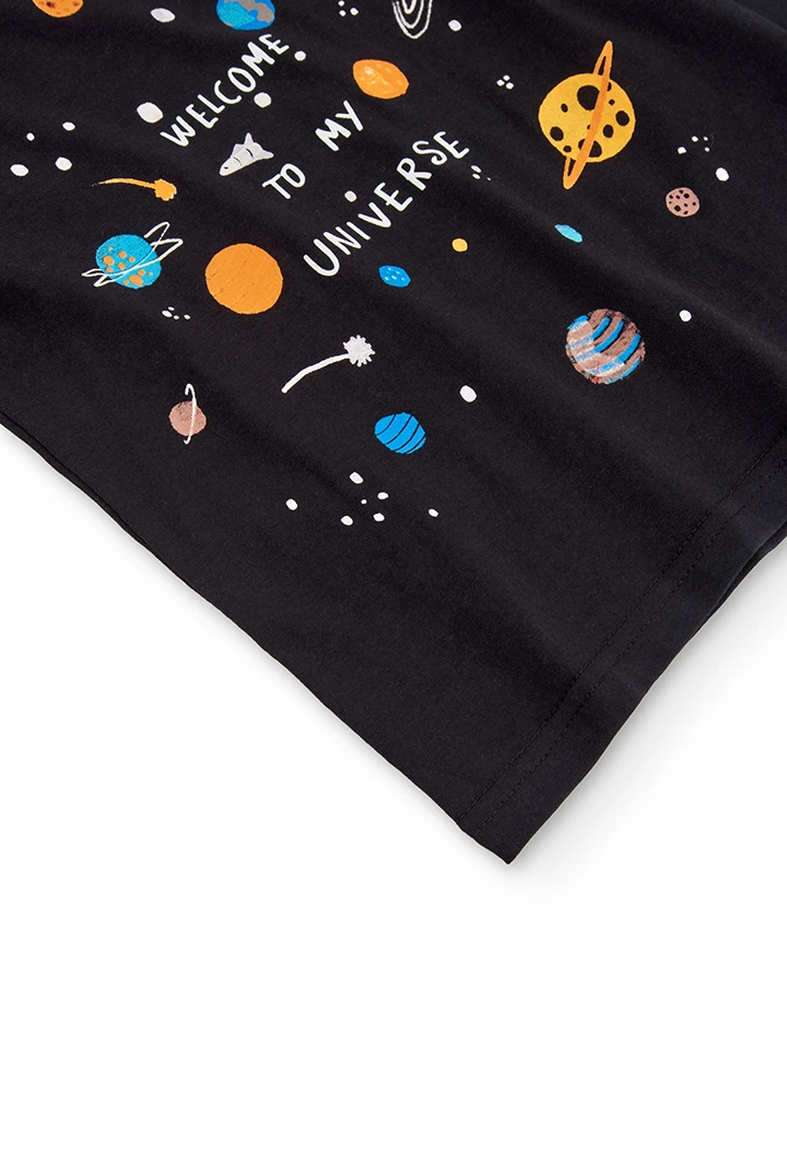 T-Shirt gestrickt lange ärmel für junge
