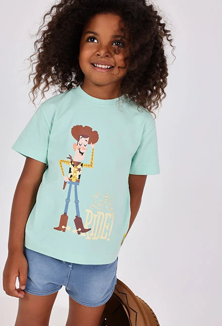 Camiseta unisex algodón verde