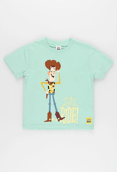 T-shirt unisexe en coton vert