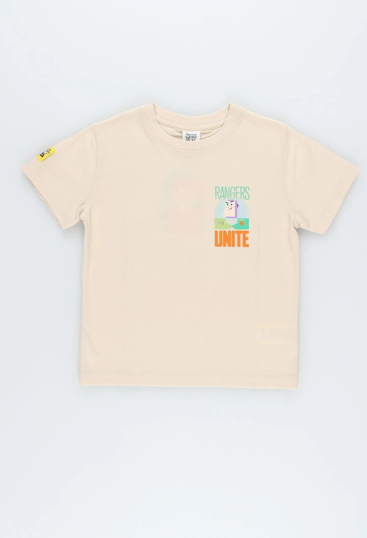 Samarreta unisex cotó beige