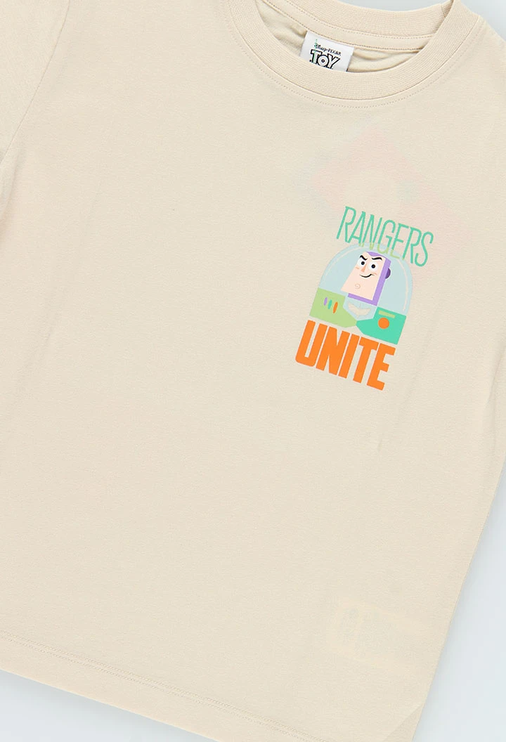 Samarreta unisex cotó beige