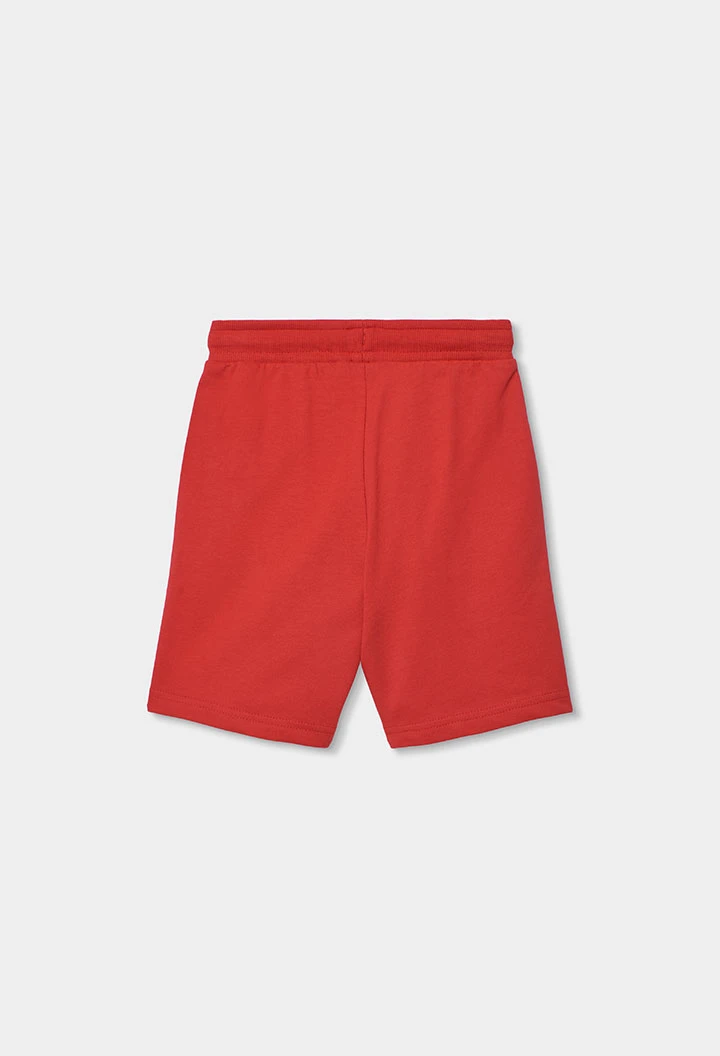 Bermuda punt granat estampat