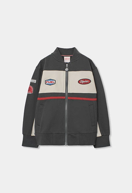Chaqueta niño gris