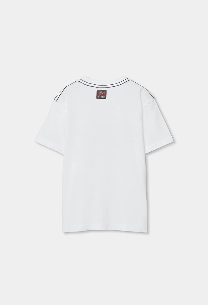 Conjunto niño algodón gris