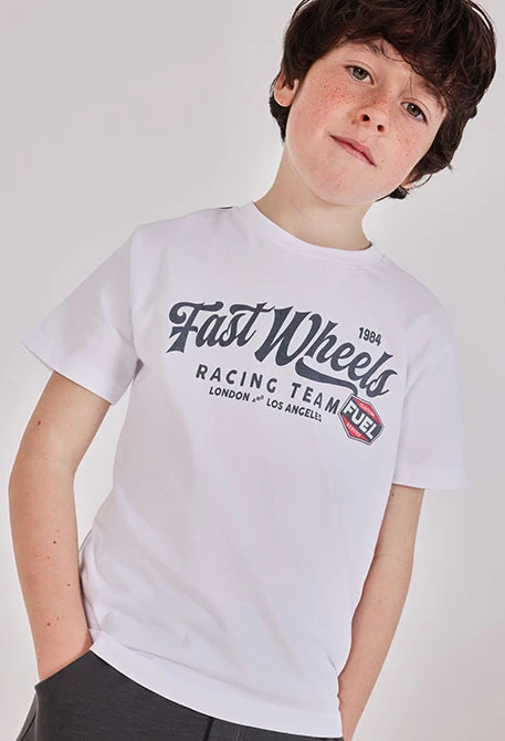 Jungen-Set Baumwolle Grau