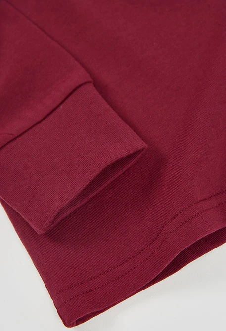 T-shirt en maille garçon grenat Good Boys Club