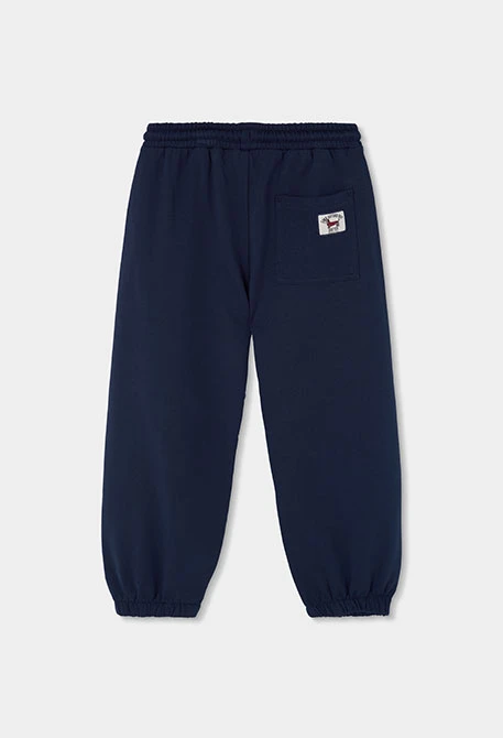 Pantalon molleton garçon bleu marine