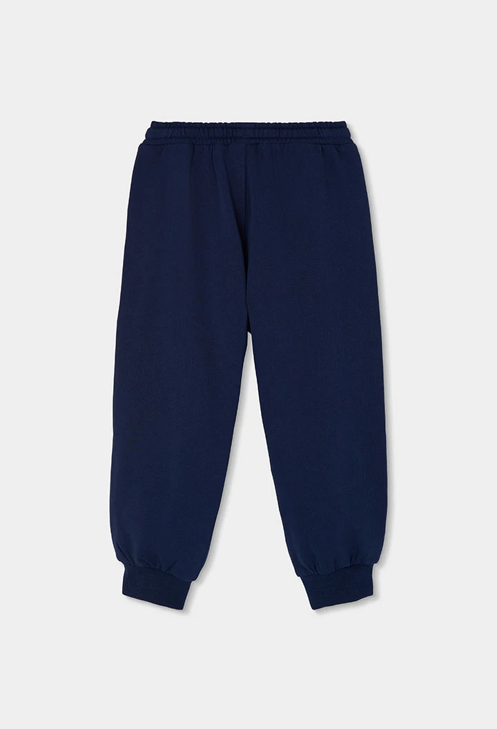 Jungen-Strickset Granatrot mit Kapuze New York
