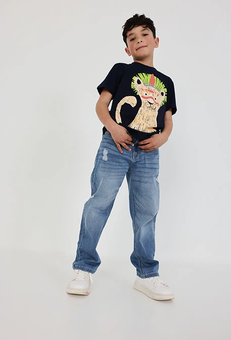 Blaues Denim-Hose für Jungen