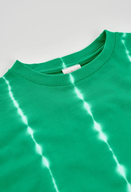 Camiseta criança algodão verde