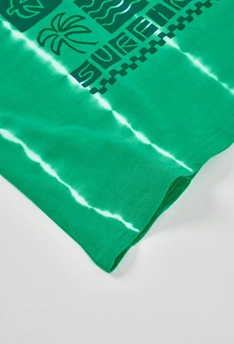 Maglietta bambino in cotone verde