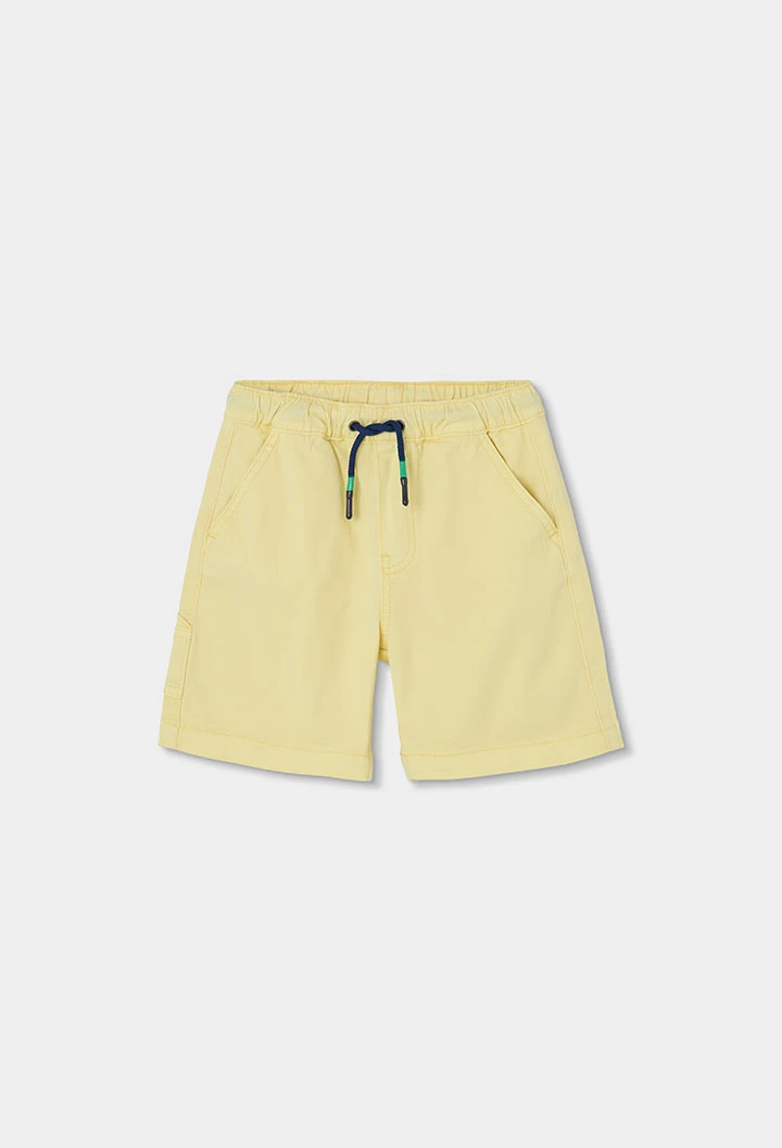 Bermudas punto amarillas