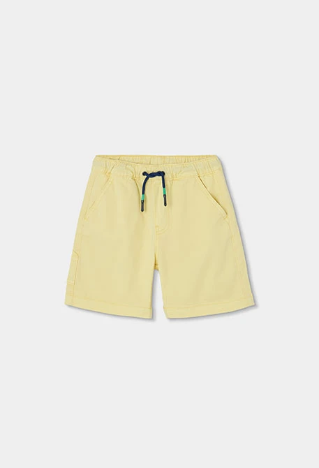 Bermuda in maglia gialla