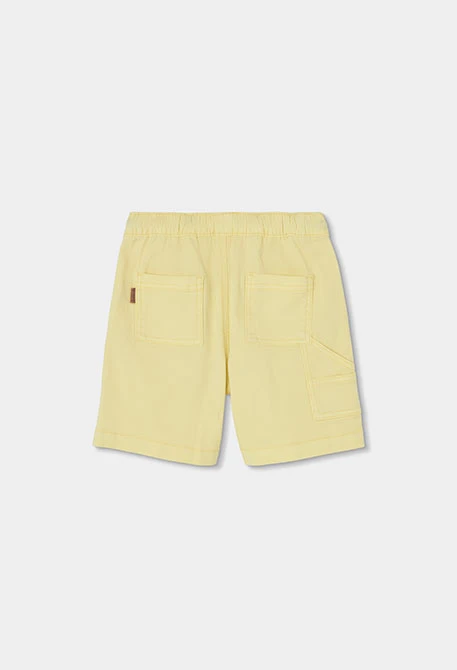 Bermuda in maglia gialla