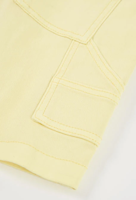 Bermudas punto amarillas