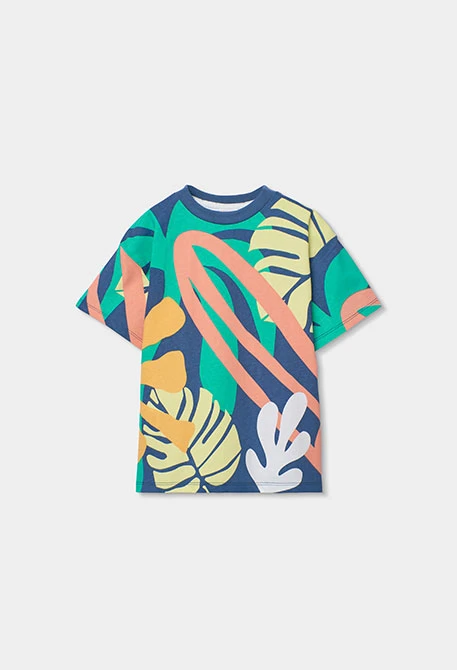 Child?s printed cotton T-shirt