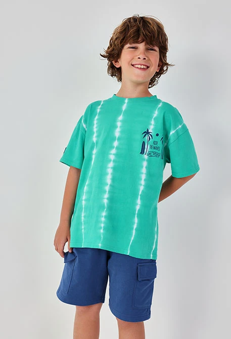Cargo-Shorts in Blau