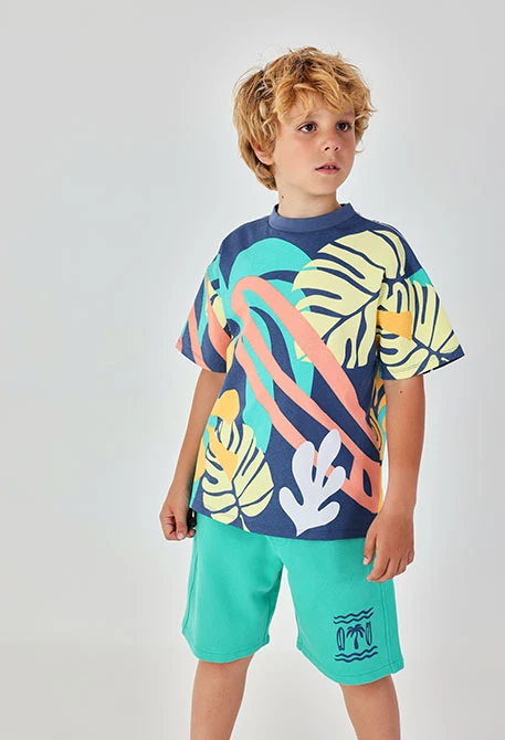 Bermudas verde agua