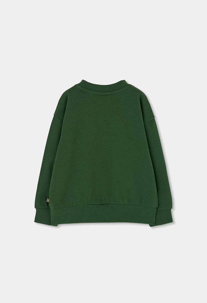 Conjunt punt nen verd estampat Think Green