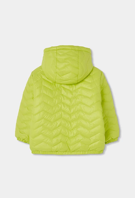 Parka teixit tècnic reversible nen verd