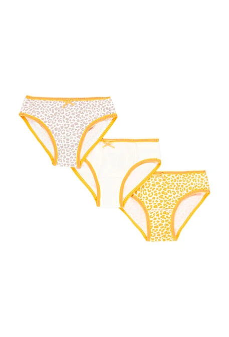 Pack de 3 culottes pour fille - organique
