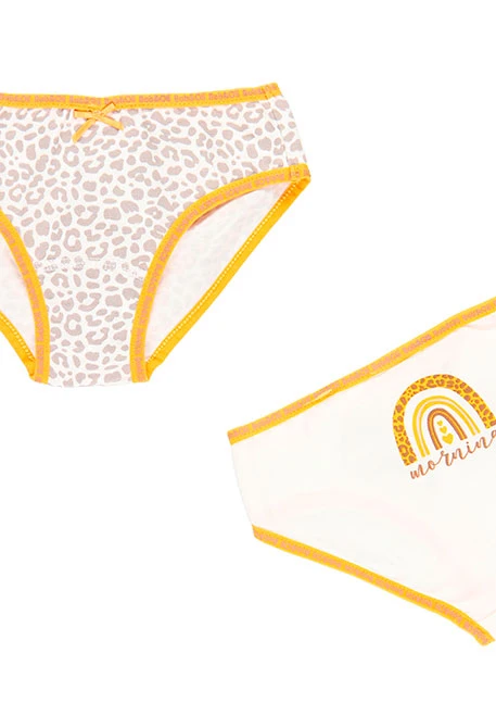 Pack de 3 culottes pour fille - organique