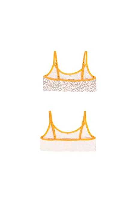 Pack 2 tops pour fille - organique