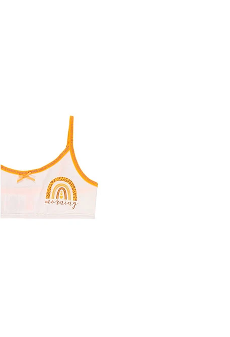 Pack 2 tops pour fille - organique