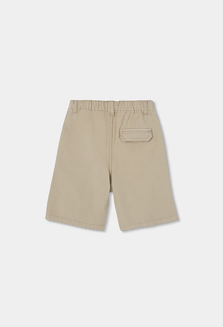 Bermuda cotone beige