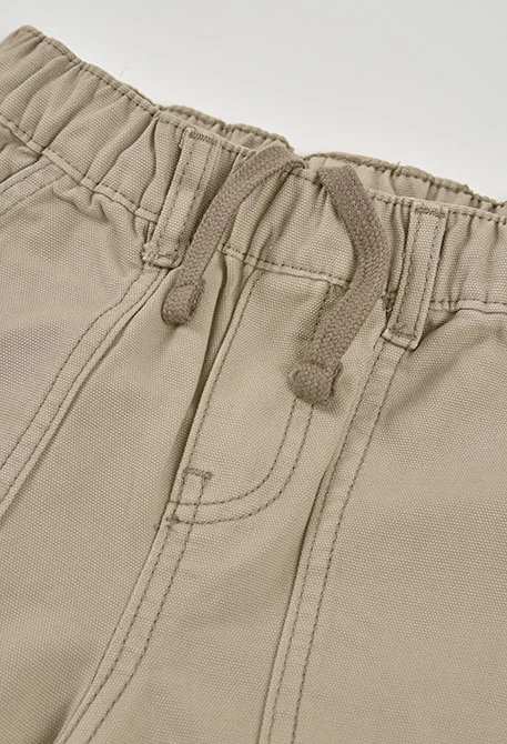 Bermuda cotone beige