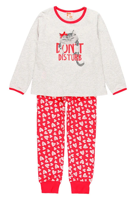 Pyjama en tricot pour fille - organique