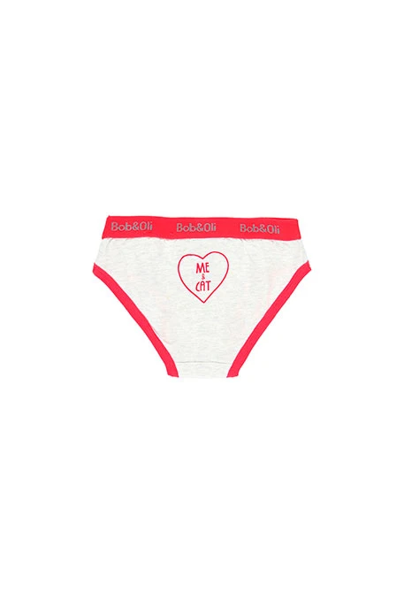 Pack de 3 culottes pour fille - organique