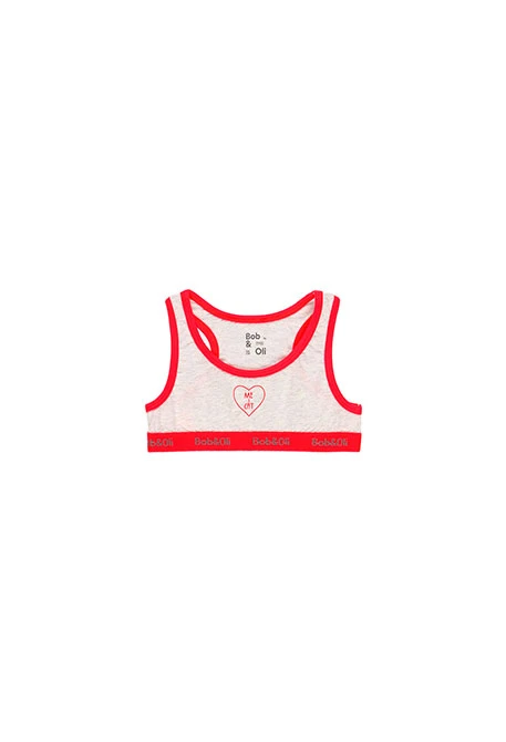 Pack 2 tops pour fille - organique