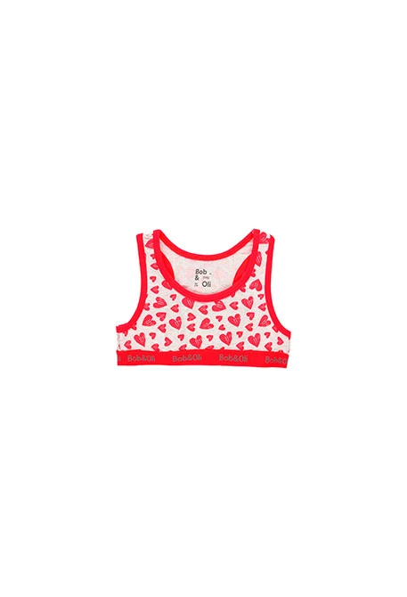 Pack 2 tops pour fille - organique