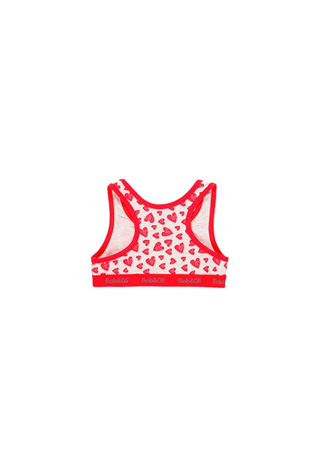 Pack 2 tops pour fille - organique