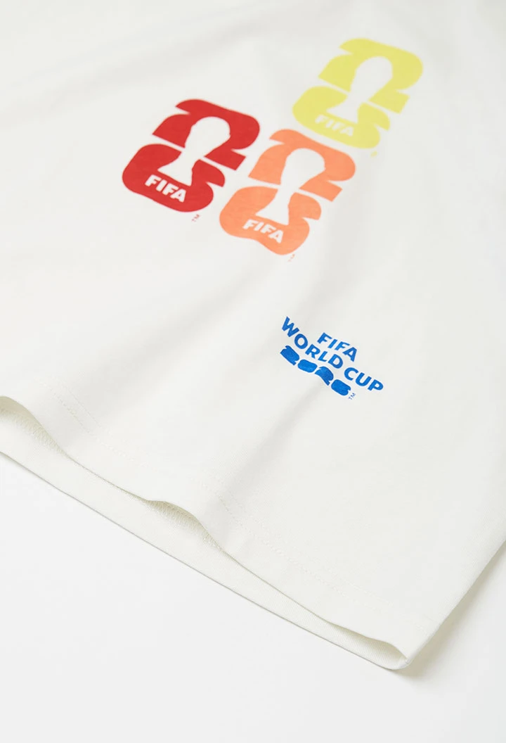 Camiseta color crudo FIFA WORLD CUP 2026© X Boboli