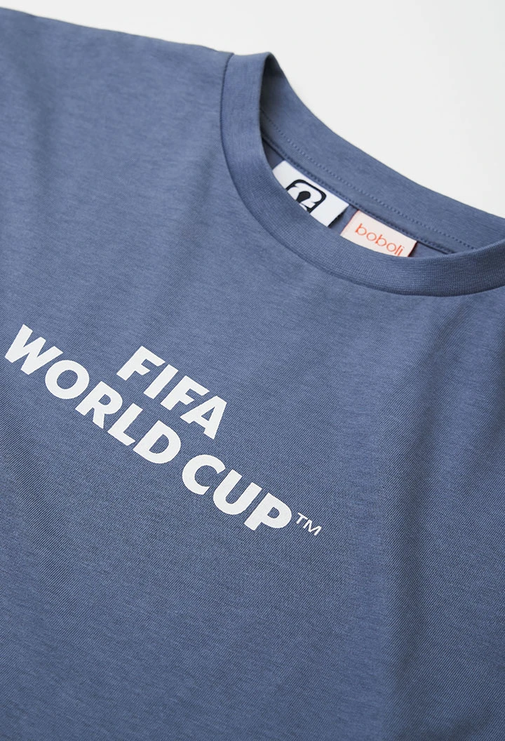T-shirt bleu FIFA WORLD CUP 2026© X Boboli