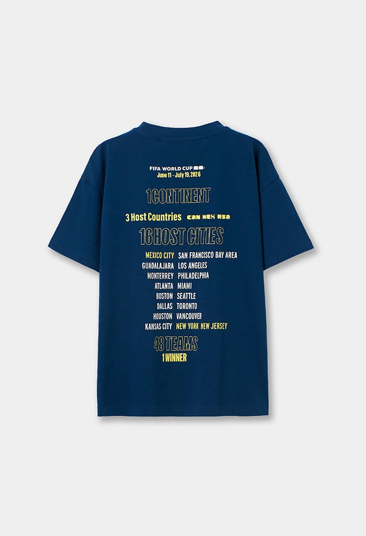 Maglietta blu marino FIFA WORLD CUP 2026© X Boboli