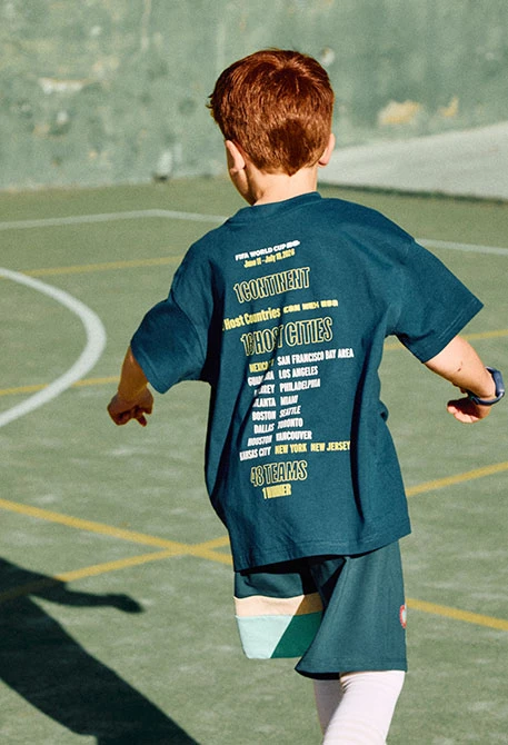 Marineblaues T-Shirt FIFA WORLD CUP 2026© X Boboli