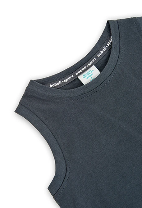 T-Shirt tricot à bretelles pour fille
